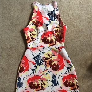 ABERCROMBIE & FITCH floral sheath dress